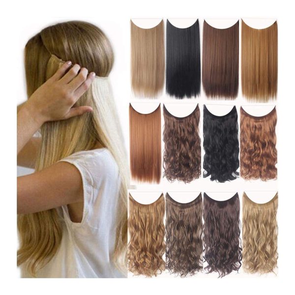 EXTENSIONES NATURALES PELO NATURAL REMMY CON HILO Flip In 3 Cortina - Imagen 2