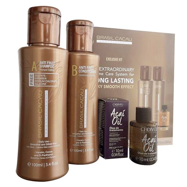 PACK 1 SHAMPOO + ACONDICIONADOR BRASIL CACAU ORIGINAL