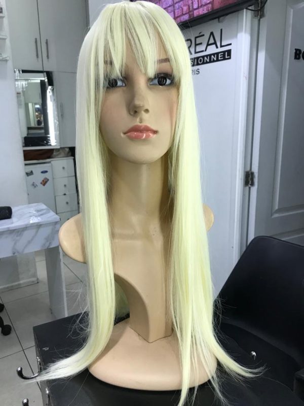 PELUCA RUBIA SINTETICA LARGA
