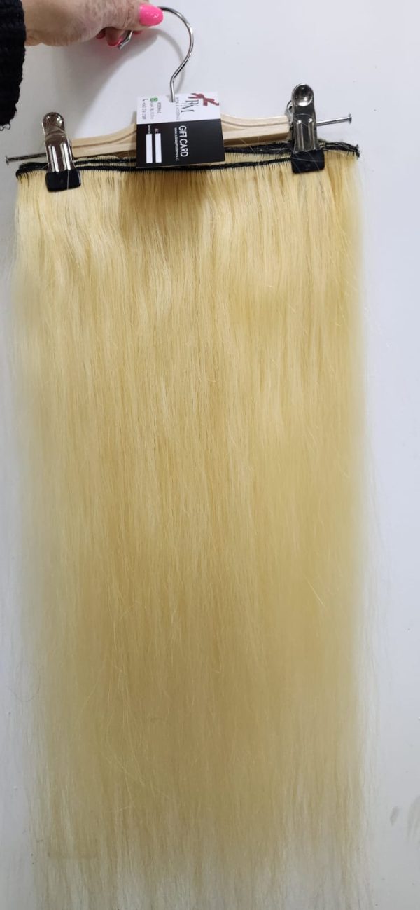 Fabricacion de 3 Cortinas dobles de pelo Natural Virgen Eterno,recien cortado pasado a cortina - Imagen 3