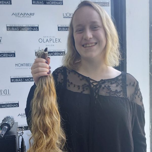 Extensiones por Mechitas Amarradas con hilo (nudo Brasilero) de Pelo Humano Instalado - Imagen 4