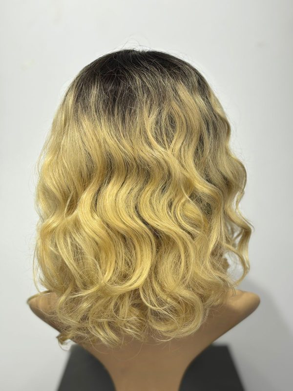 Peluca Natural rubia desgrades Lace front - Imagen 2