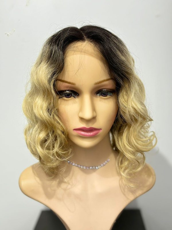 Peluca Natural rubia desgrades Lace front
