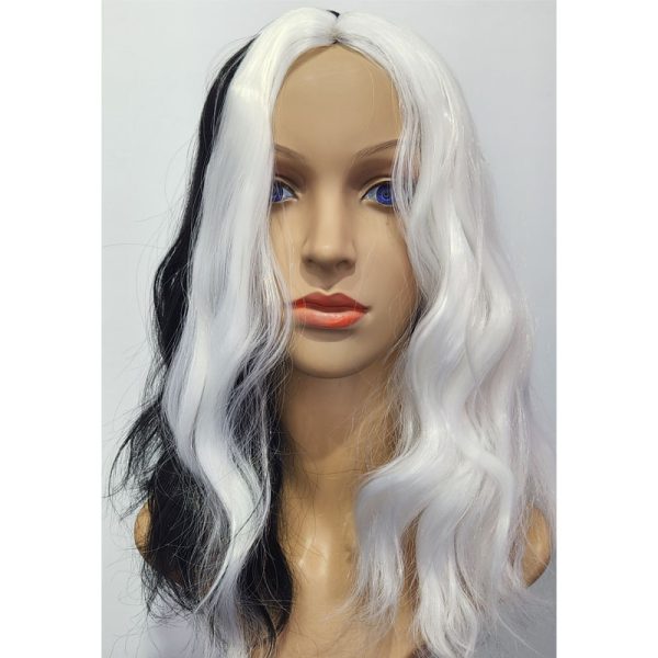 PELUCA SINTETICA FANTASIA Cruella de Vil