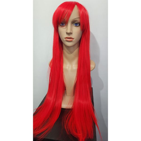 PELUCA SINTETICA ROJA LARGA
