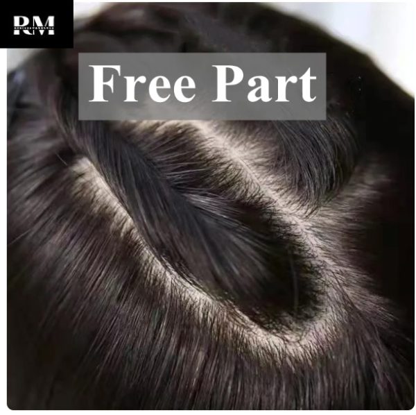Topper de pelo 100 % natural implatado pelo a pelo , multidireccion la partidura - Imagen 4